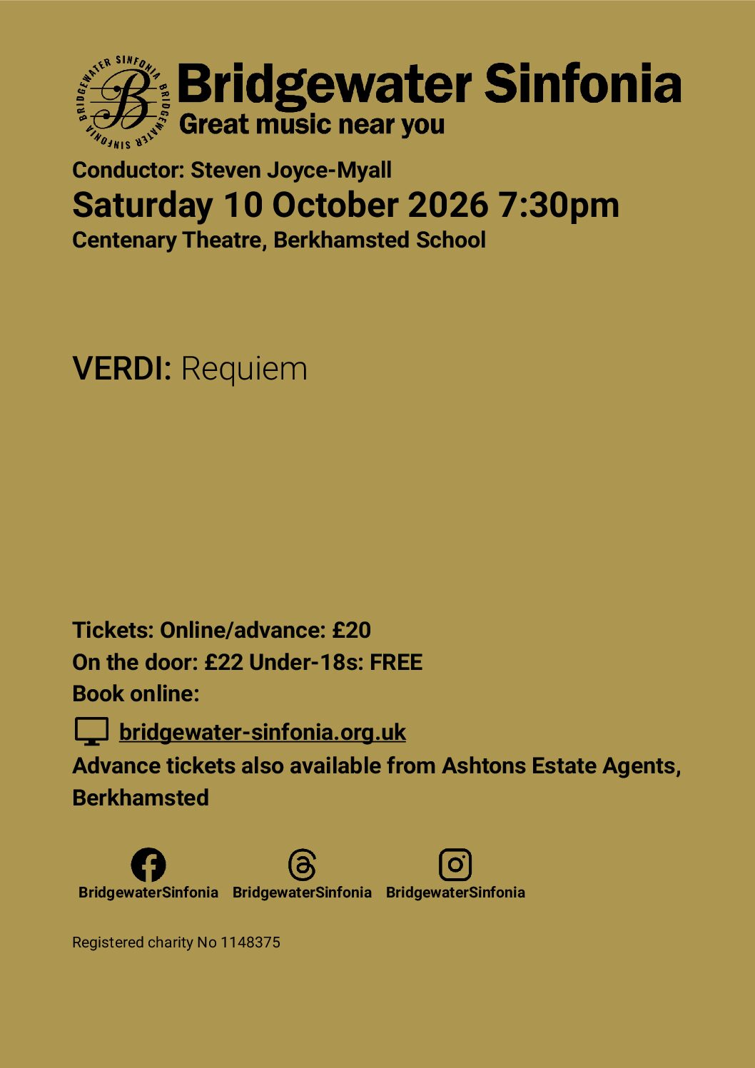 concert flyer